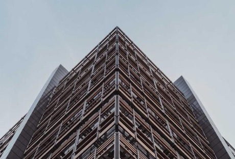 A modern building facade